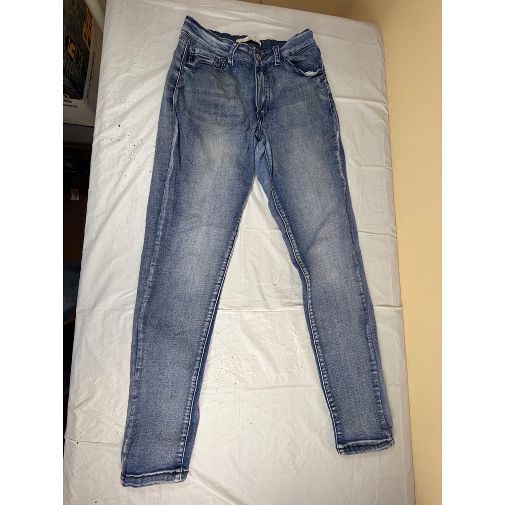 KanCan High Rise Skinny Jeans Medium Wash Blue Denim KC11214HRL Size 9/28
